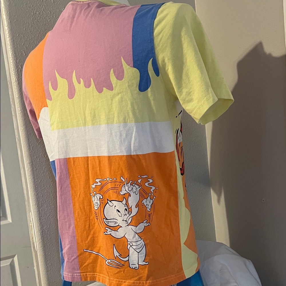 Hot Stuff Kids Colorful Graphic T-Shirt - Picture 4 of 8